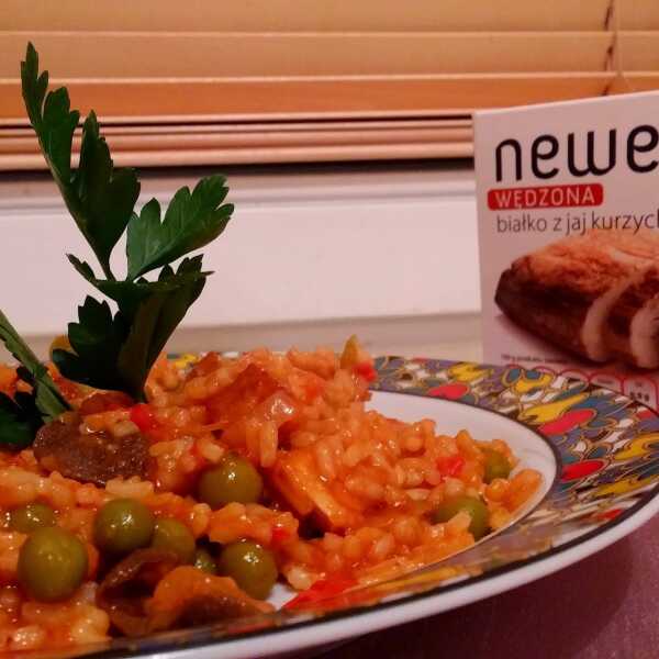 Risotto warzywne z Newellą