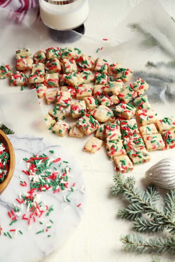 Confetti Holiday Shortbread