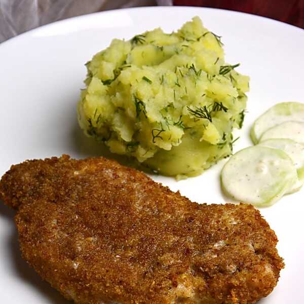 Kotlet schabowy w chlebowej panierce