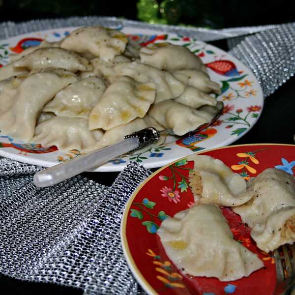 Pierogi z kiszoną kapustą 