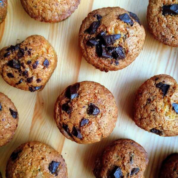 Dyniowe muffiny z czekoladą / Pumpkin Chocolate Chip Muffins