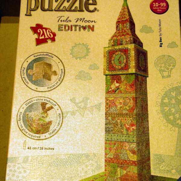 Puzzle 3D - Big Ben by Tula Moon od Ravensburger