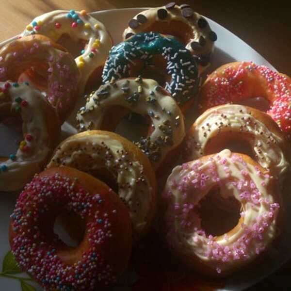 Pączki amerykańskie (american donuts)