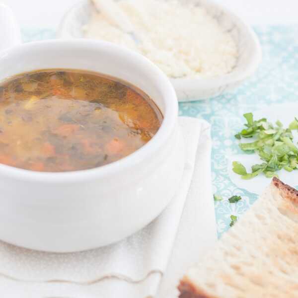 Tuscan vegetable soup {Toksańska zupa jarzynowa)