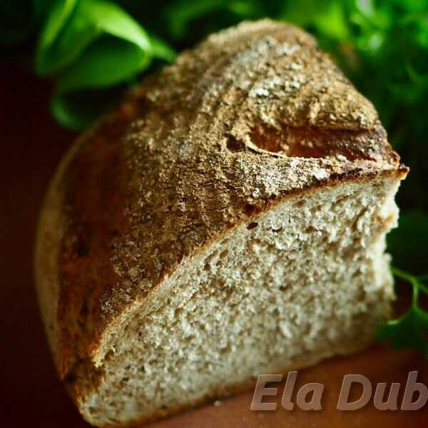 Chleb orkiszowo-żytni z prażoną mąką. Marcowa Piekarnia