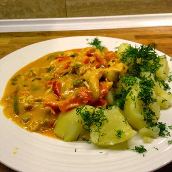 Kurczak a'la Stroganoff (Strogonow)