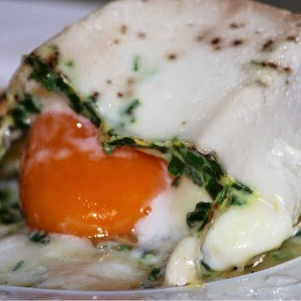 Jajka po wiedeńsku - Wypiekanie na śniadanie