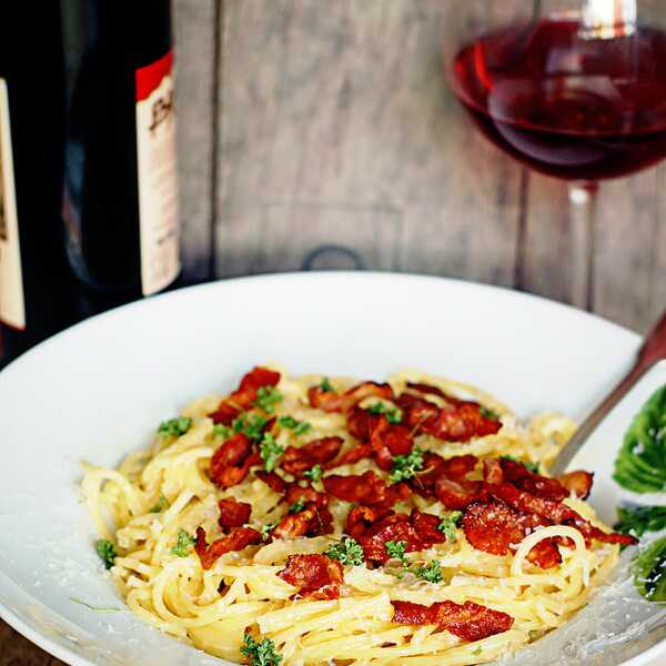 Spaghetti carbonara