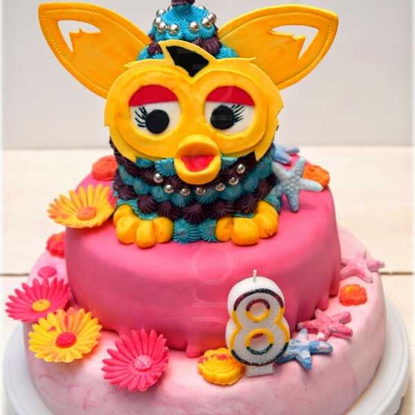 Urodzinowy tort FURBY