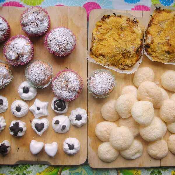 Maffinki, bezy, szarlotka i kokosowa pianka czyli jak wspaniałe są blogerki :)