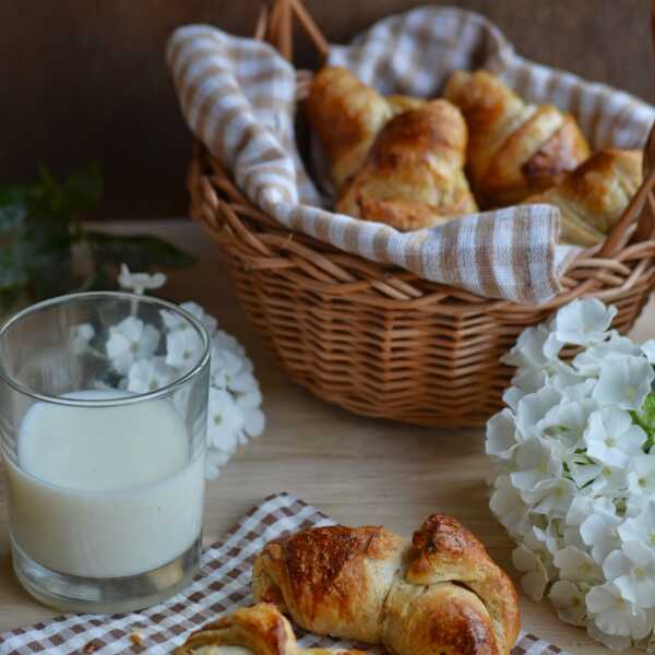 Mój ulubiony przepis na croissanty. Na zakwasie. 