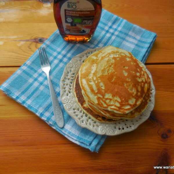 Pancakes z syropem klonowym