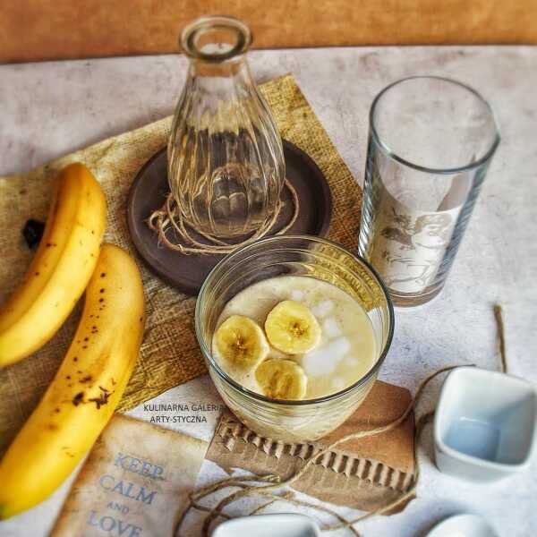 Smoothie banan&mleko kokosowe