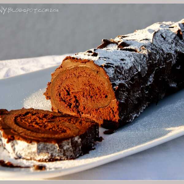 Rolada - czekoladowa gałąź / Chocolate roll