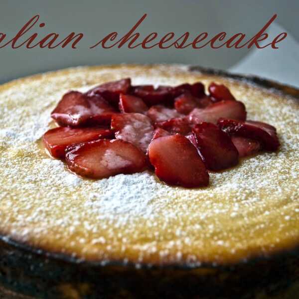 Italian cheesecake