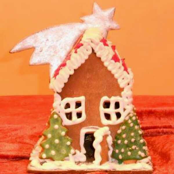 Domek z piernika - idealna świąteczna ozdoba :)