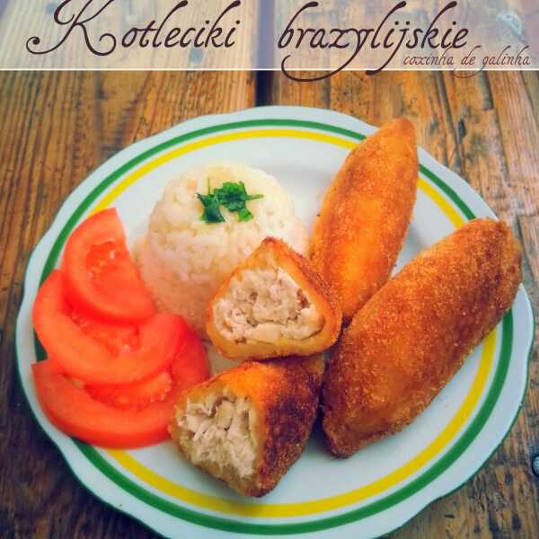 Kotleciki brazylijskie - coxinha de galinha.