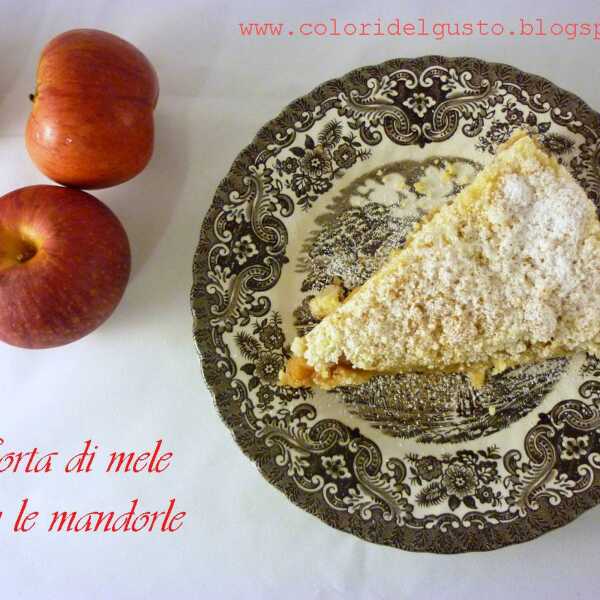 Torta di mele con le mandorle / Szarlotka z migdałami