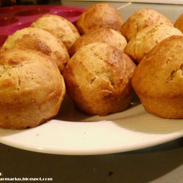 Super proste szybkie muffinki drożdżowe bez laktozy