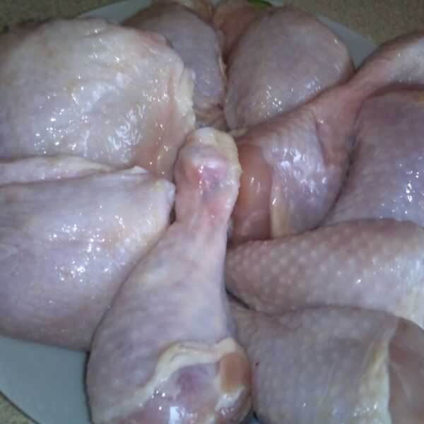 Kurczak - podpatrzone od babci :) 