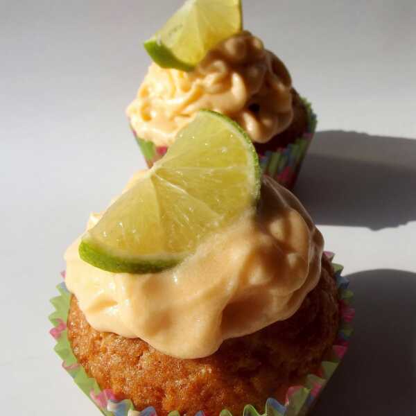 Limonkowe cupcakes