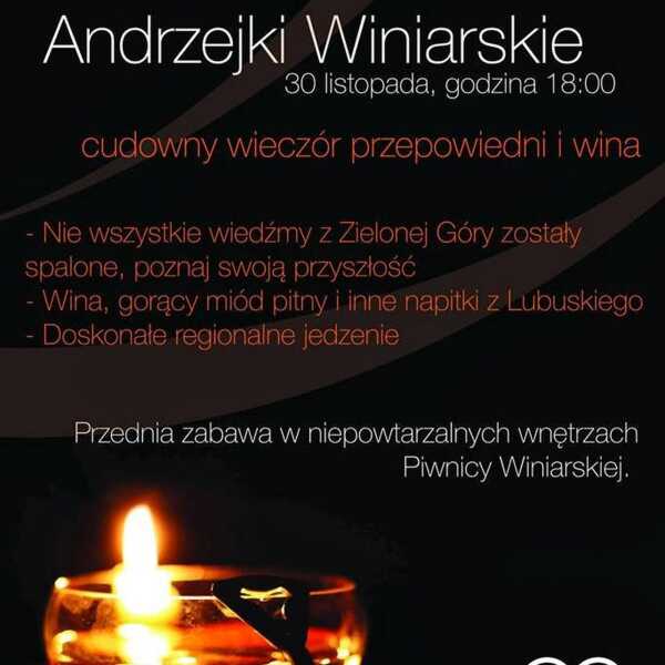 Andrzejki Winiarskie w Zielonej Górze