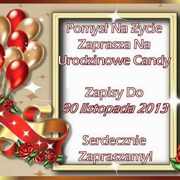 Ogłaszamy urodzinowe Candy