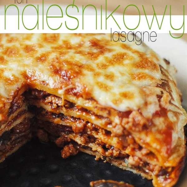 Tort naleśnikowy lasagne