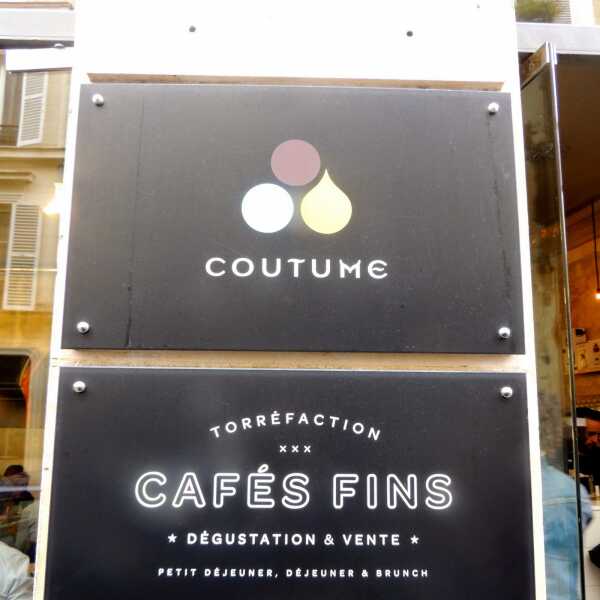 Kulinarne podróże - Le Coutume café, Paryż
