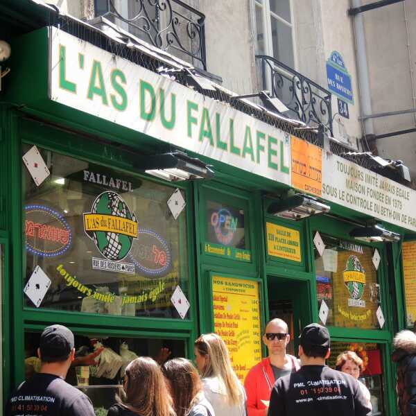 Kulinarne podróże - Paryż, L'as du Fallafel