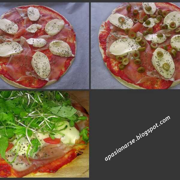 Pizza na placku tortilli - inspiracja z Pyszne 25