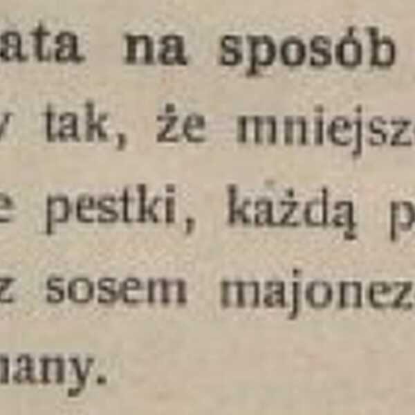 Pomidor i banan, czyli 'Pomidorowa sałata na sposób angielski'