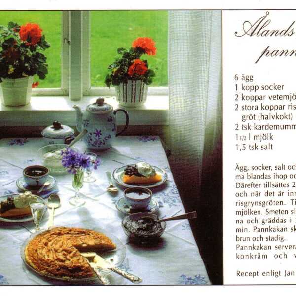 Ålands pannkaka - czyli naleśnik z Wysp Alandzkich