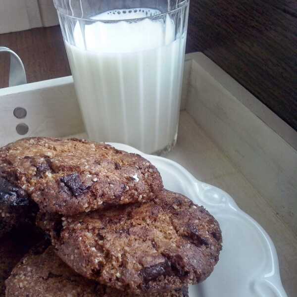 American cookies, czyli czekoladowo-piegowate ciasteczka 