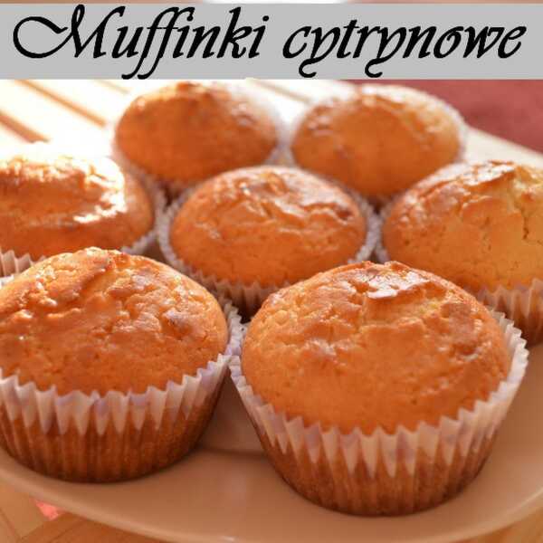 Muffiny cytrynowe. Z chrupiącą skórką.