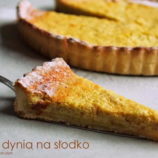 Tarta z dynią na słodko