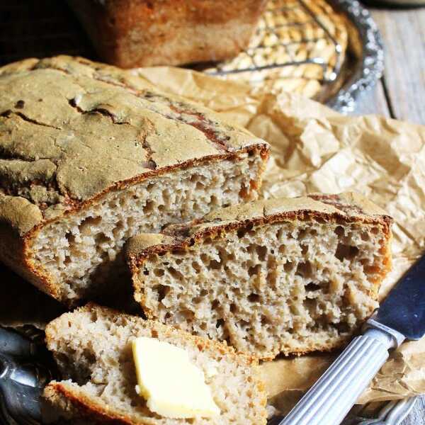 Chleb żytni na zakwasie ze słonecznikiem - prosty przepis