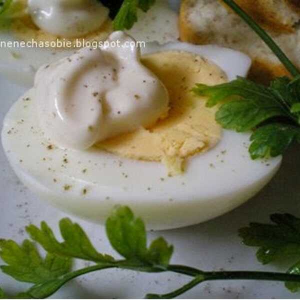 Jaja z majonezem na Wielkanoc