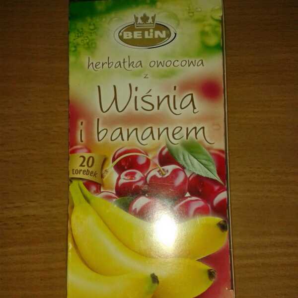 Herbatka owocowa - Wiśnią i bananem BELiN