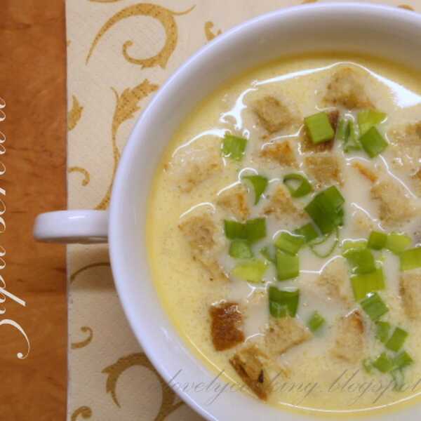 Zupa serowa -na szyjkach indyczych