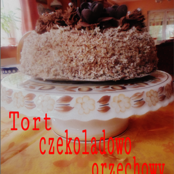 Tort czekoladowo-orzechowy. Klasyk.