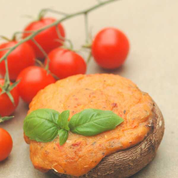 Portobello z pomidorowym puree