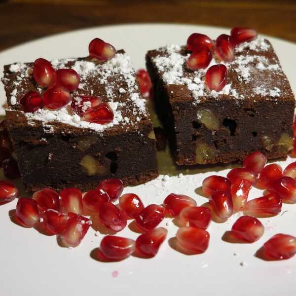 Przepis: brownie.