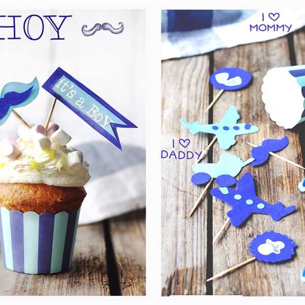 Baby shower, muffinki cytrynowe i ktoś tu nowy