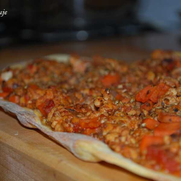 Pizza Libańska po prostu BOSKA!