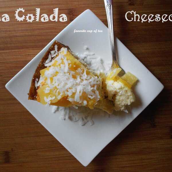  Piña Colada Cheesecake (Sernik Piña Colada) 