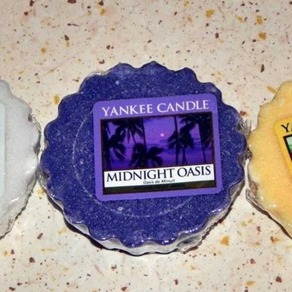 Yankee Candle - woski zapachowe. Midnight Oasis, Vanilla Cupcake oraz Soft Blanket