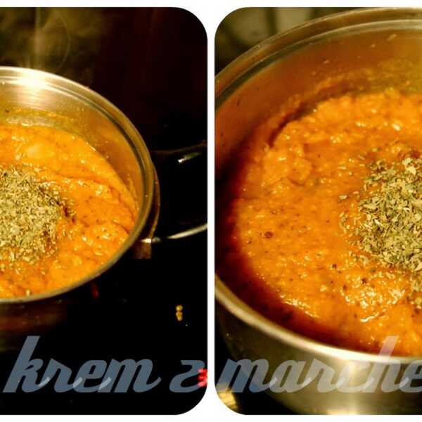 Prosta zupa - krem z marchewki