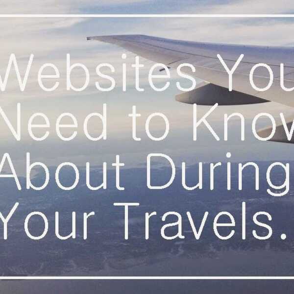 Strony, których potrzebujesz podczas podróży. / Websites You Need to Know About During Your Travels.