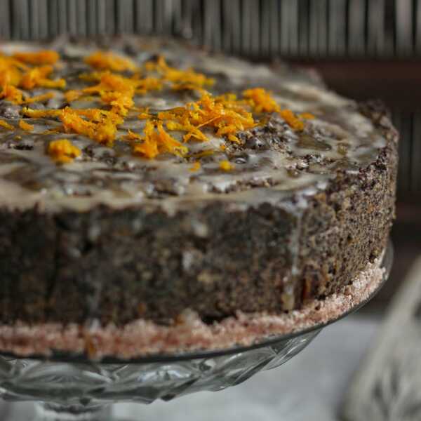 Surowy Wegański Makowiec / Poppyseed Cake (raw vegan)